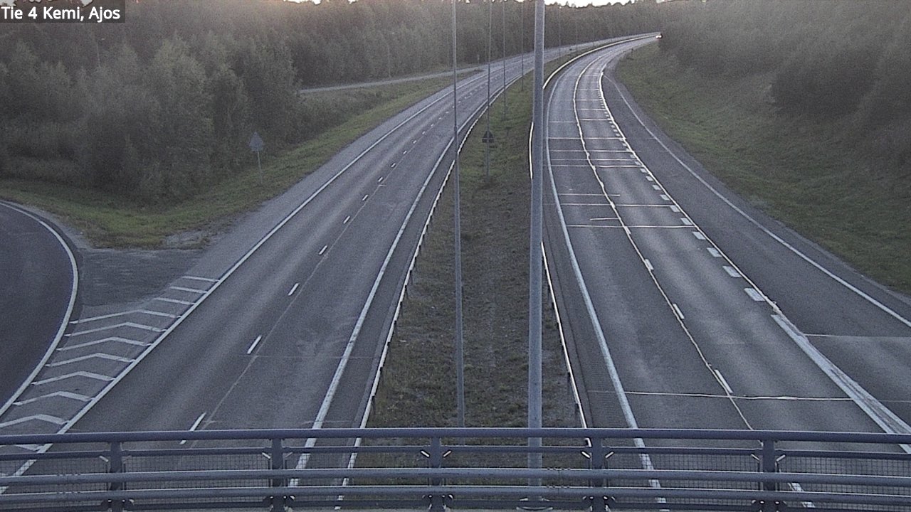 Kelikamerat Kuva Tie 4 Kemi, Ajos, Kemi, Lappi