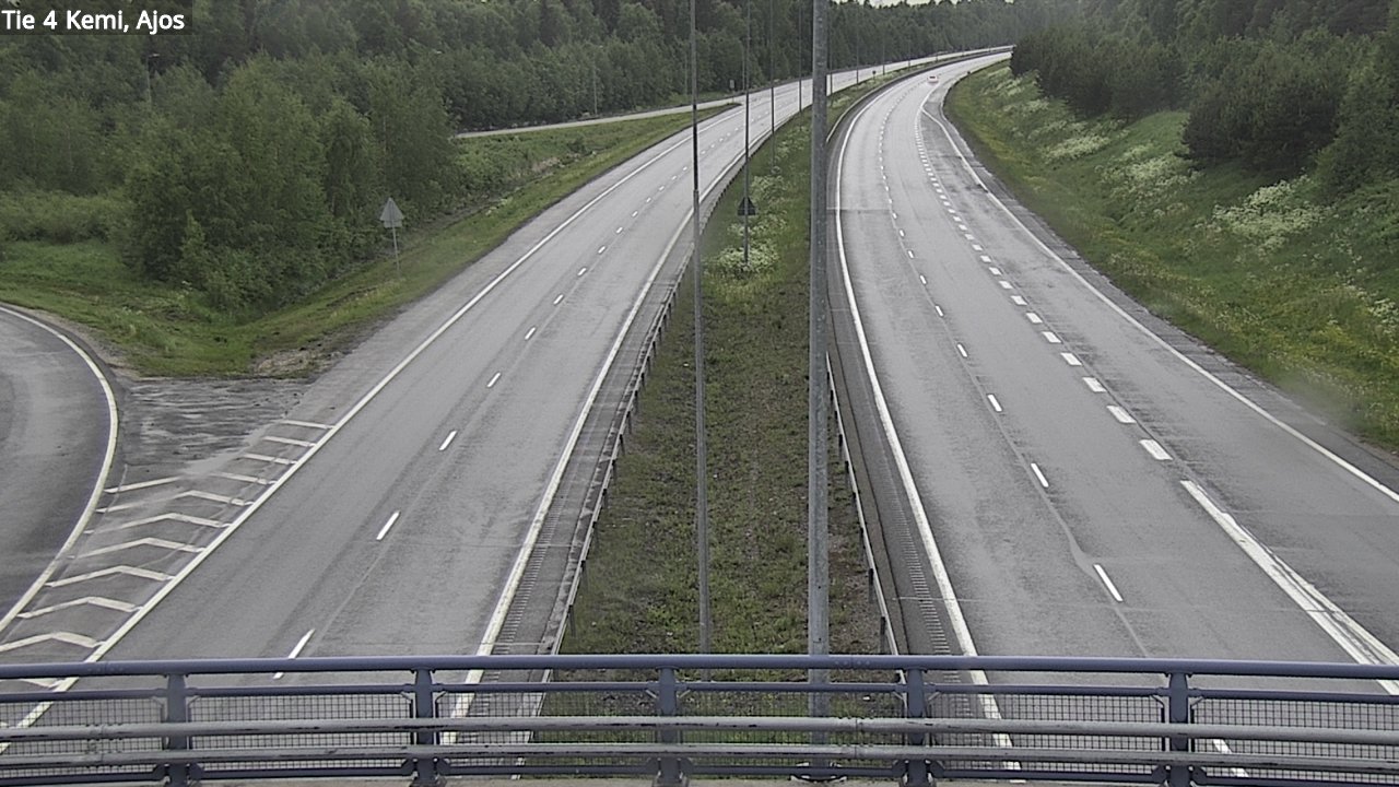 Kelikamerat Kuva Tie 4 Kemi, Ajos, Kemi, Lappi
