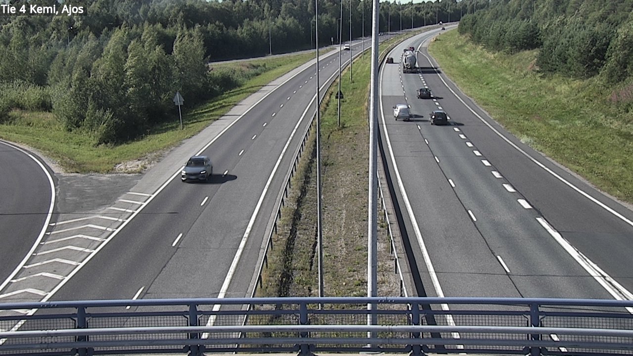 Kelikamerat Kuva Tie 4 Kemi, Ajos, Kemi, Lappi