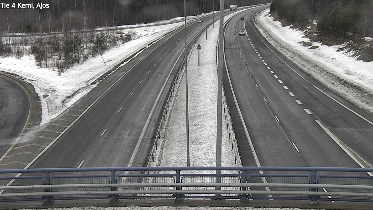 Kelikamerat Kuva Tie 4 Kemi, Ajos, Kemi, Lappi