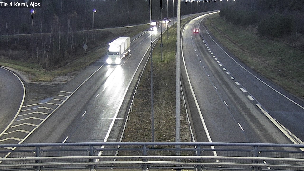 Kelikamerat Kuva Tie 4 Kemi, Ajos, Kemi, Lappi