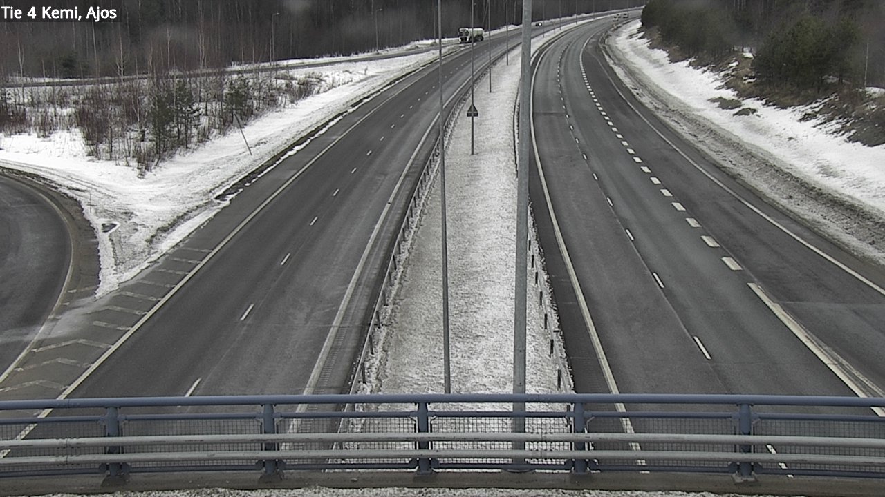 Kelikamerat Kuva Tie 4 Kemi, Ajos, Kemi, Lappi