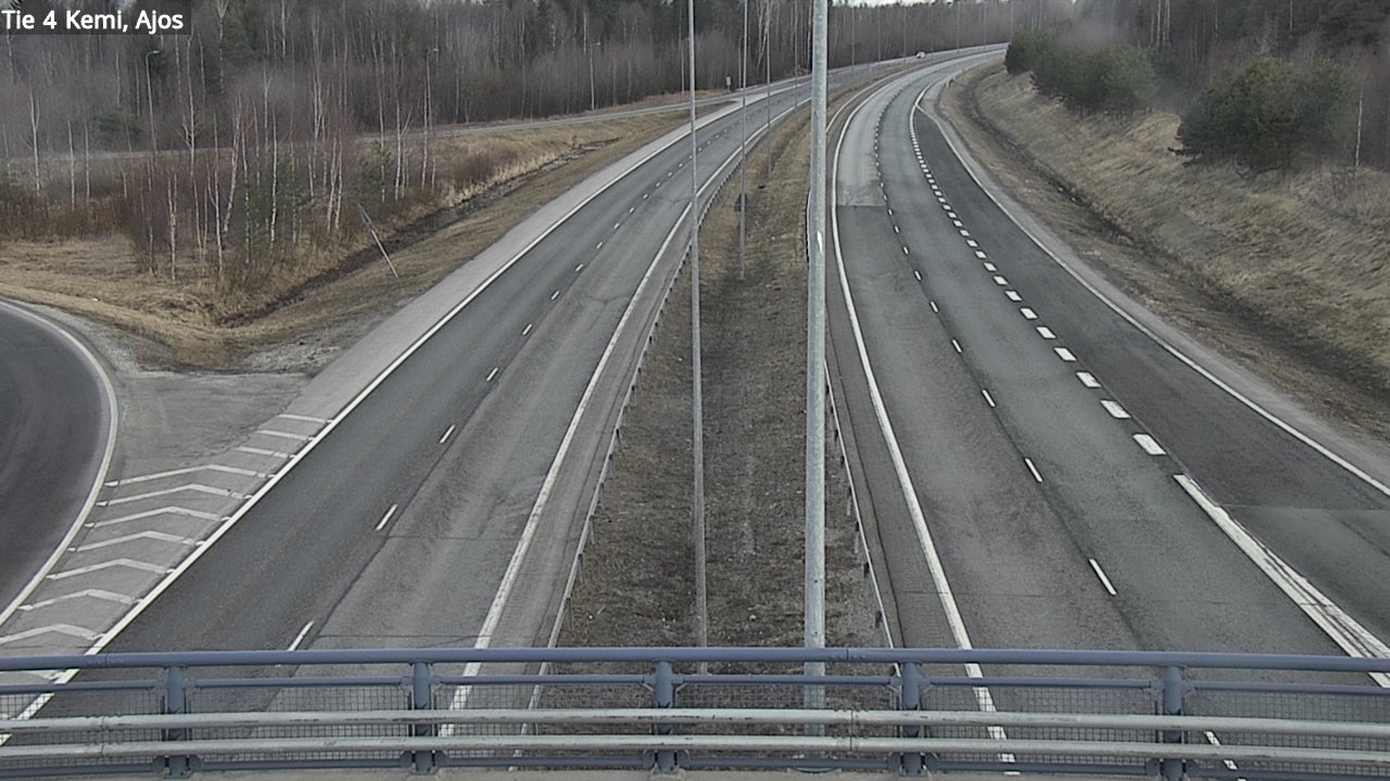 Weather Camera Image Road 4 Kemi, Ajos, Kemi, Lappi