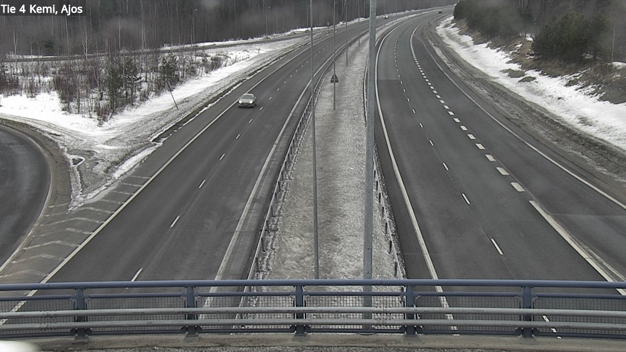 Kelikamerat Kuva Tie 4 Kemi, Ajos, Kemi, Lappi