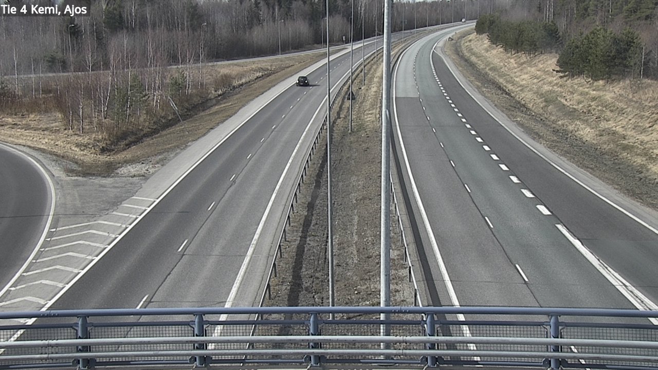 Weather Camera Image Road 4 Kemi, Ajos, Kemi, Lappi