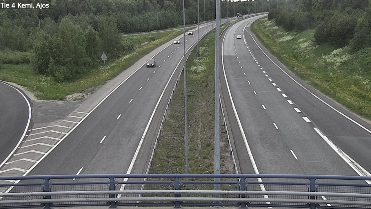 Kelikamerat Kuva Tie 4 Kemi, Ajos, Kemi, Lappi