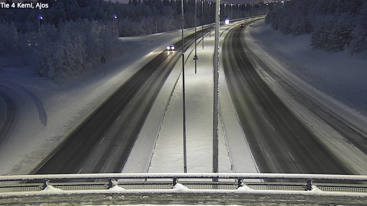 Kelikamerat Kuva Tie 4 Kemi, Ajos, Kemi, Lappi