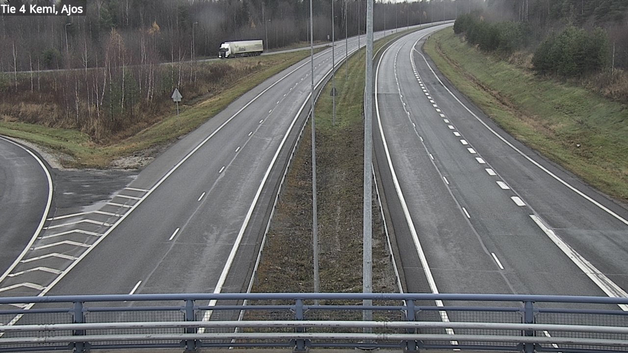 Kelikamerat Kuva Tie 4 Kemi, Ajos, Kemi, Lappi