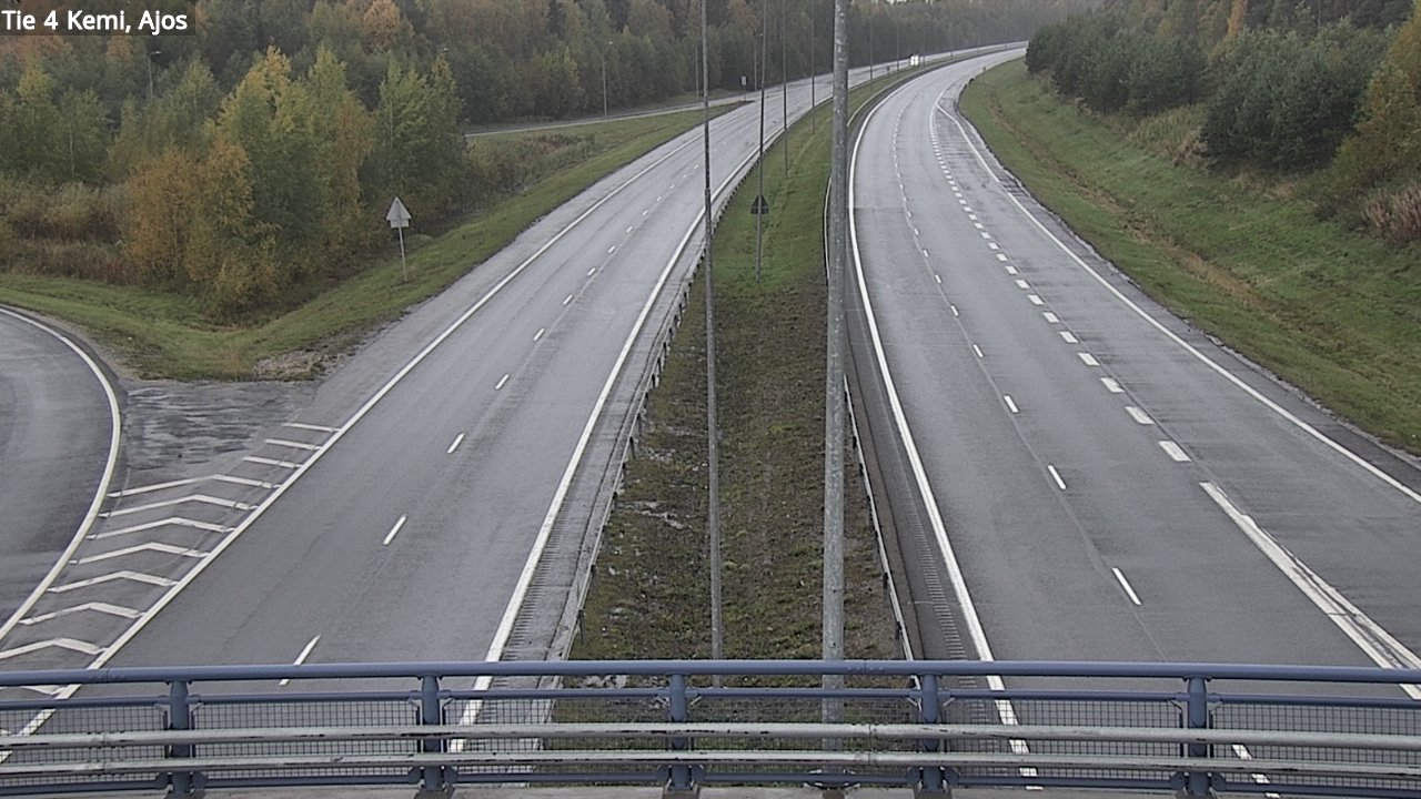 Kelikamerat Kuva Tie 4 Kemi, Ajos, Kemi, Lappi