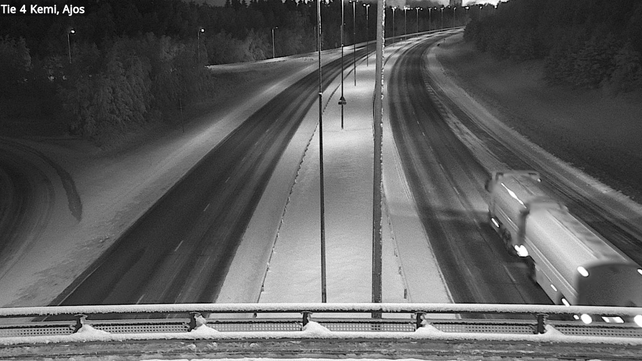 Kelikamerat Kuva Tie 4 Kemi, Ajos, Kemi, Lappi