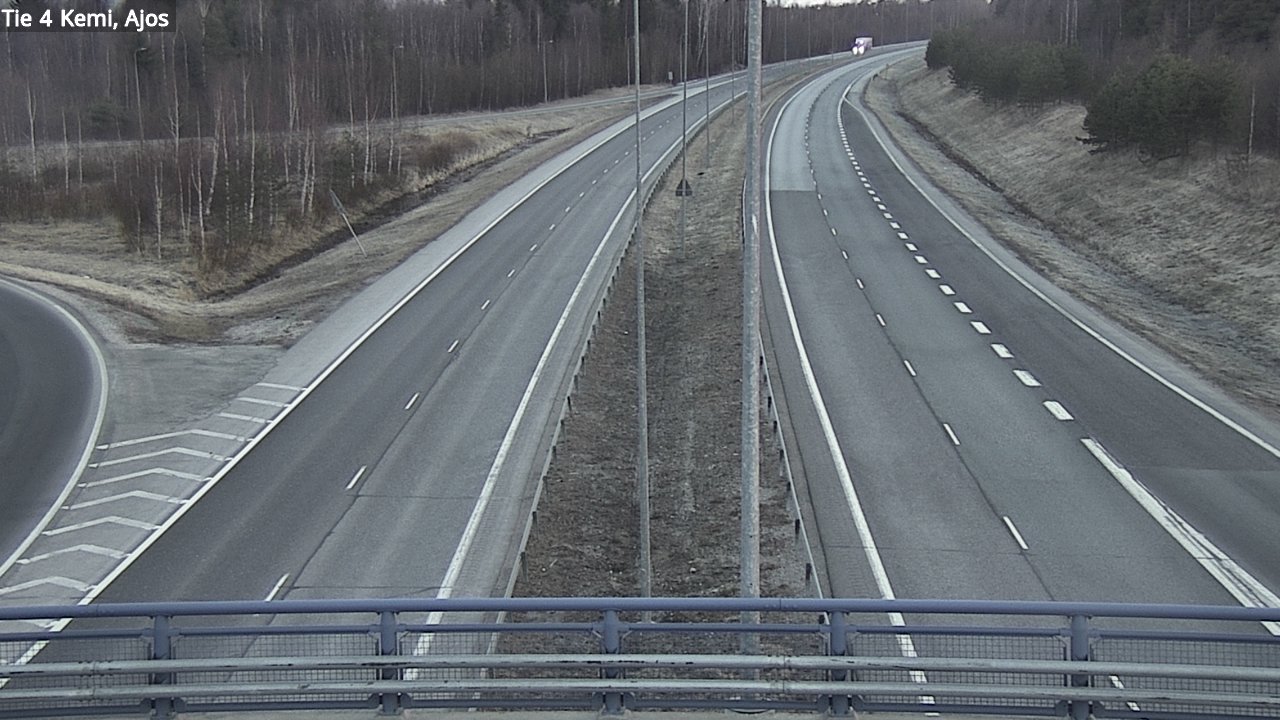 Weather Camera Image Road 4 Kemi, Ajos, Kemi, Lappi