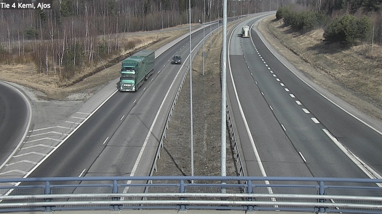 Weather Camera Image Road 4 Kemi, Ajos, Kemi, Lappi