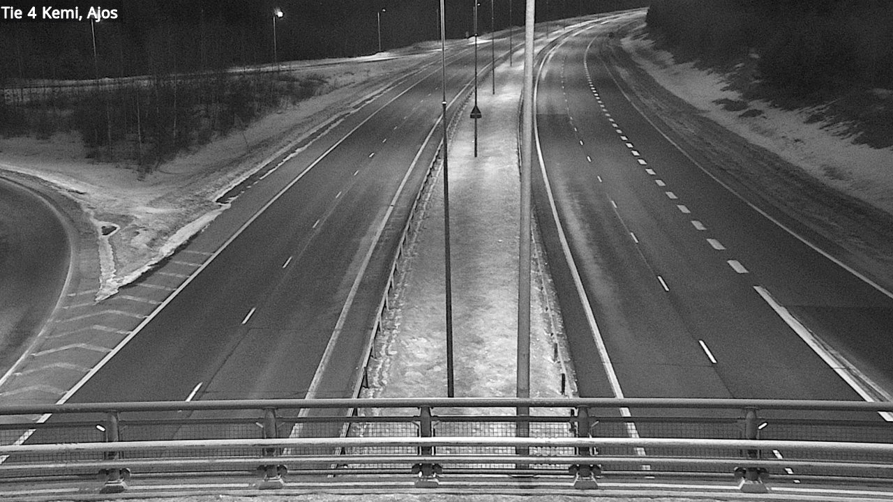 Kelikamerat Kuva Tie 4 Kemi, Ajos, Kemi, Lappi