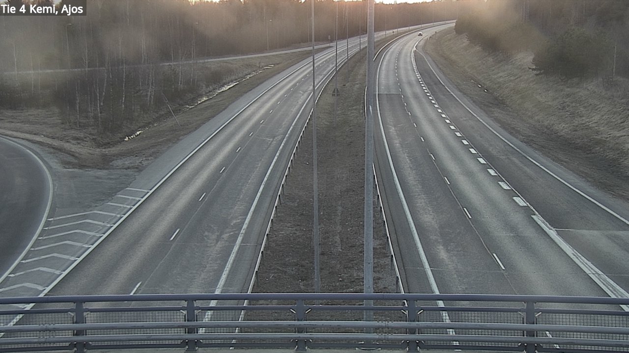 Weather Camera Image Road 4 Kemi, Ajos, Kemi, Lappi