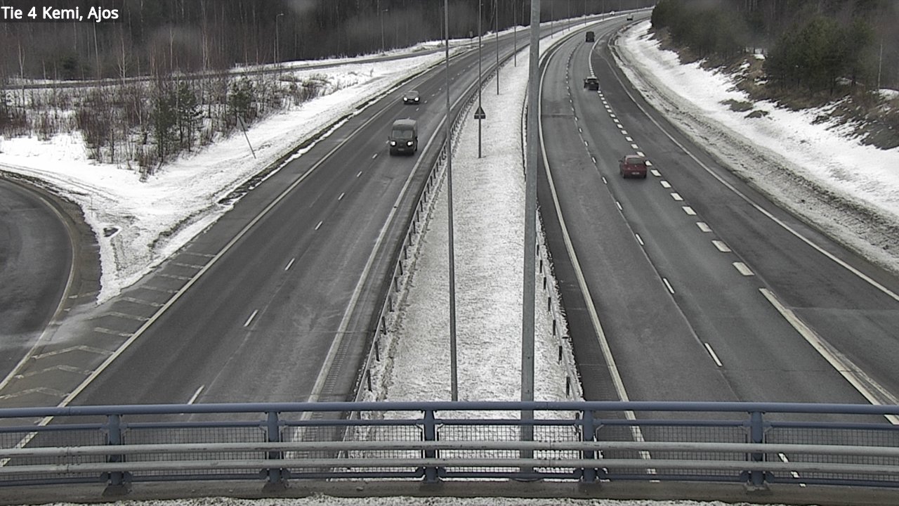 Kelikamerat Kuva Tie 4 Kemi, Ajos, Kemi, Lappi