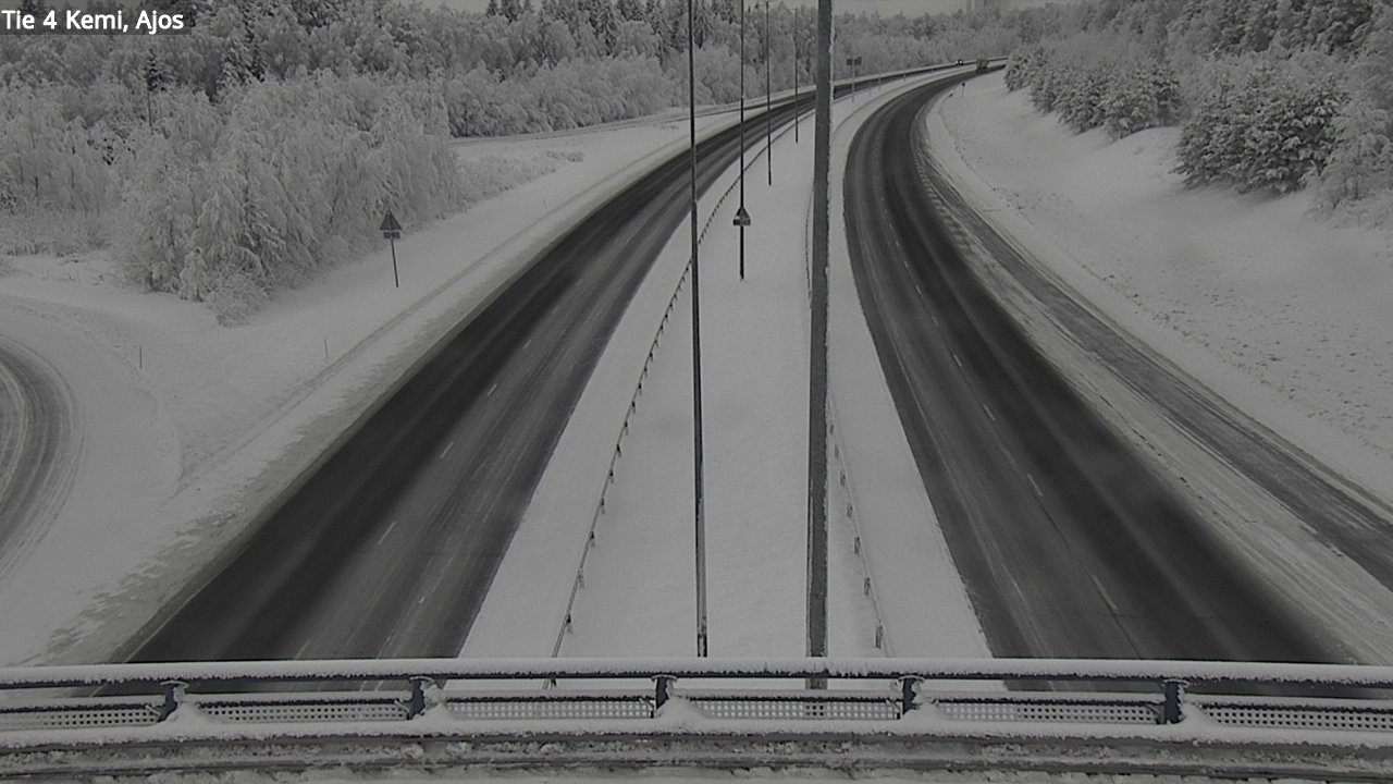 Kelikamerat Kuva Tie 4 Kemi, Ajos, Kemi, Lappi