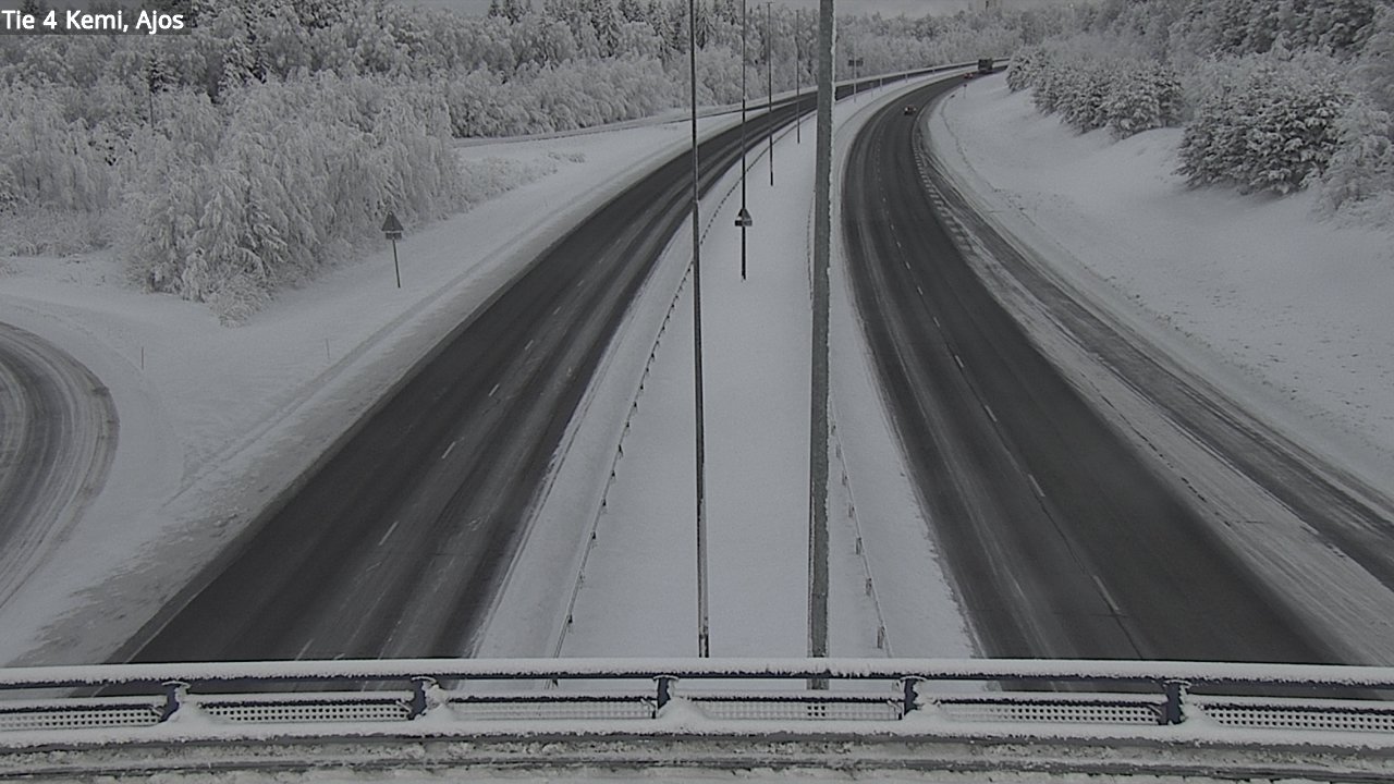 Kelikamerat Kuva Tie 4 Kemi, Ajos, Kemi, Lappi