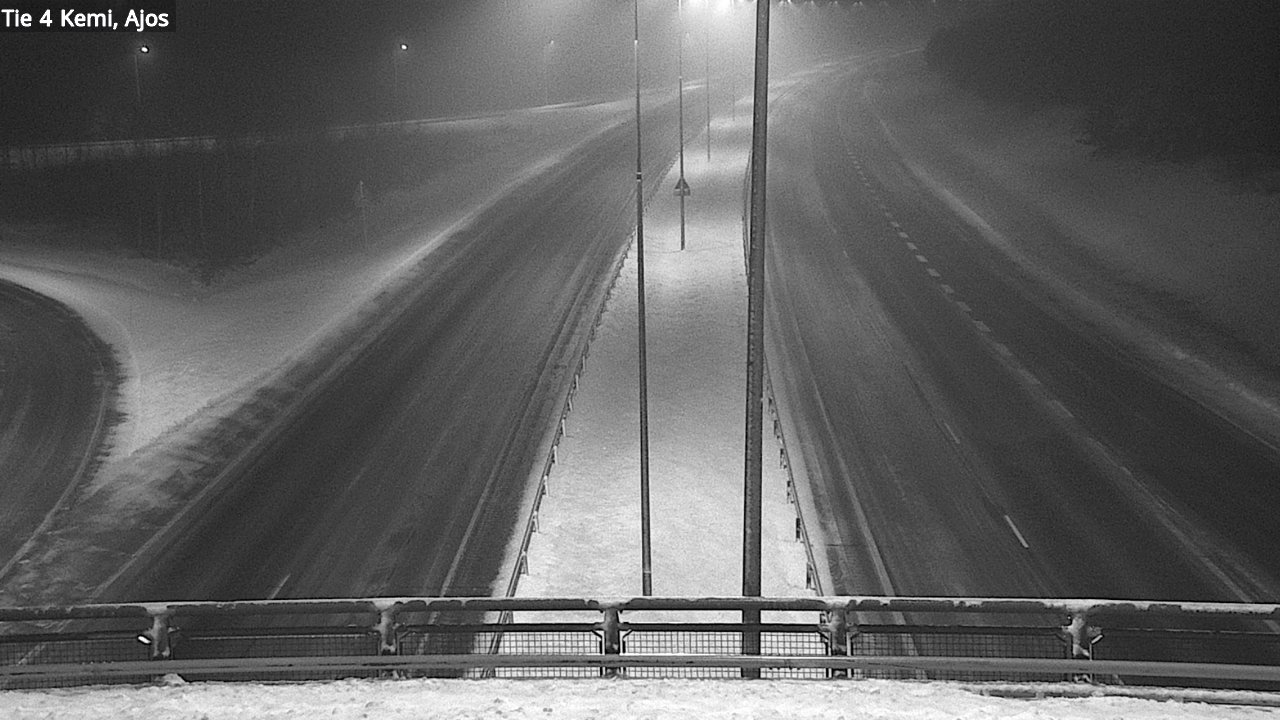 Weather Camera Image Road 4 Kemi, Ajos, Kemi, Lappi