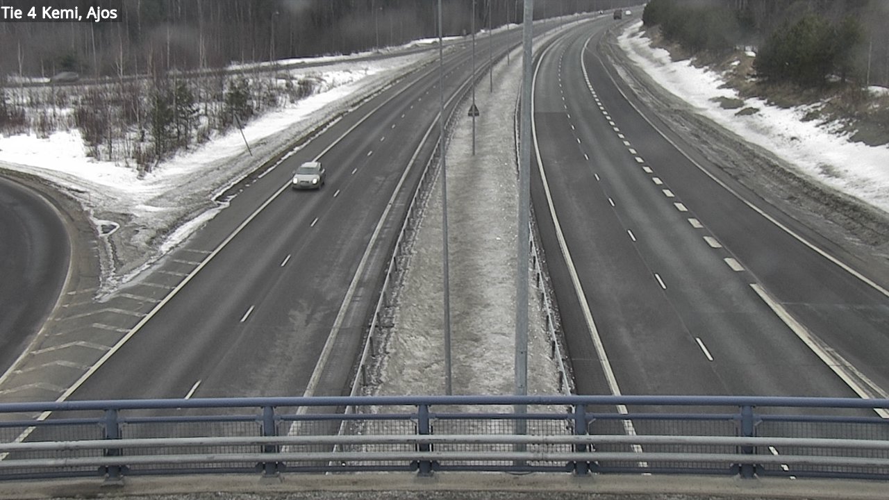 Weather Camera Image Road 4 Kemi, Ajos, Kemi, Lappi