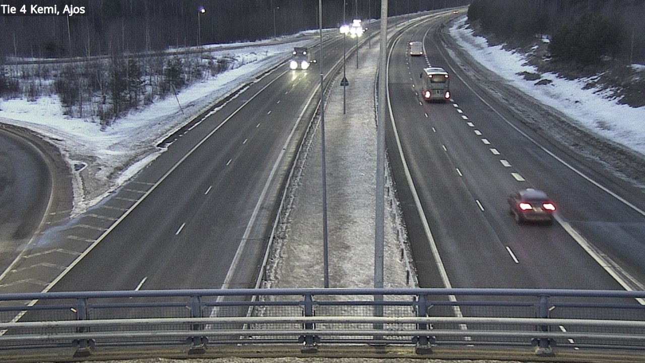 Kelikamerat Kuva Tie 4 Kemi, Ajos, Kemi, Lappi