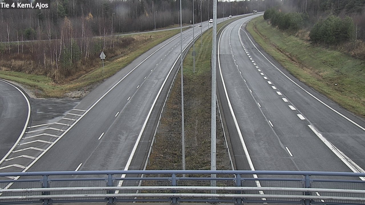 Kelikamerat Kuva Tie 4 Kemi, Ajos, Kemi, Lappi