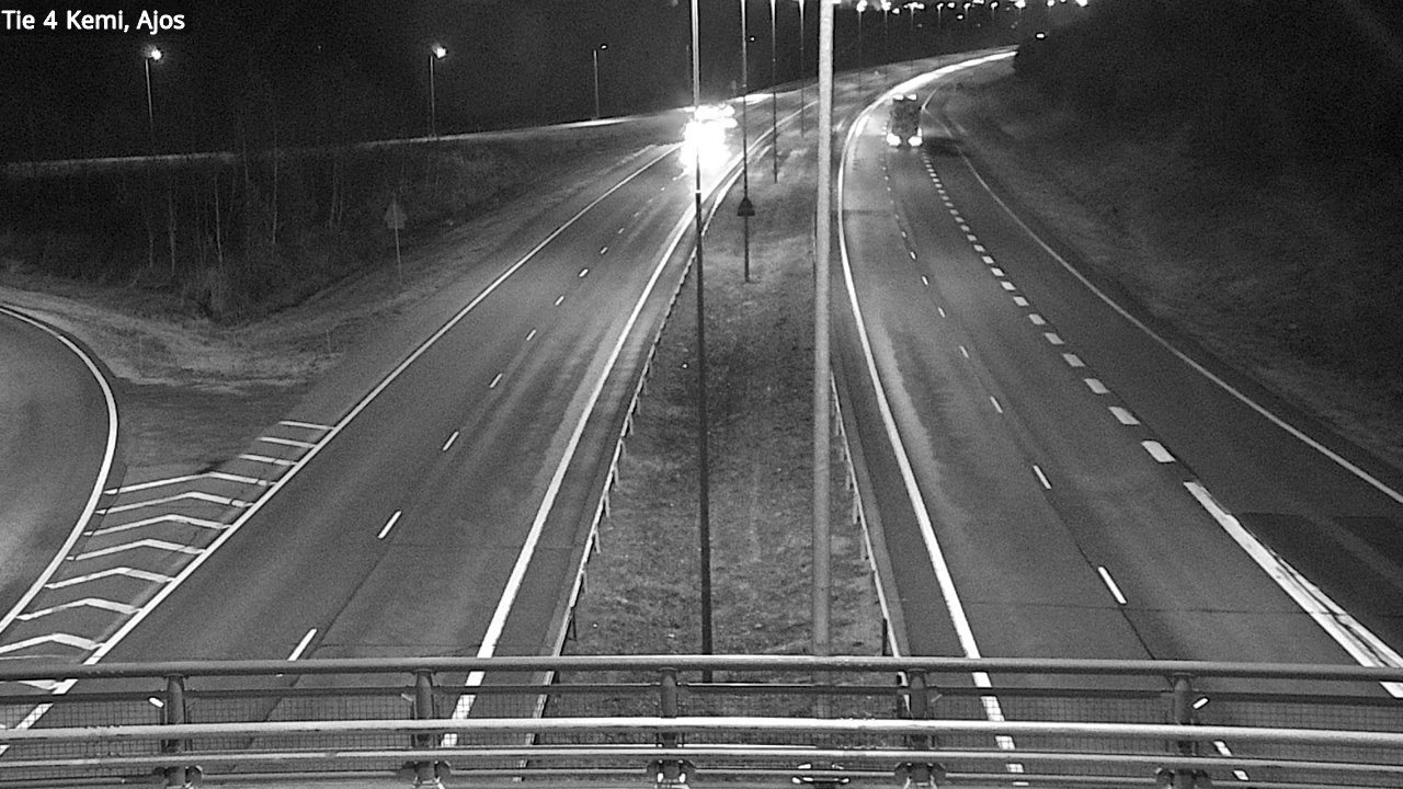 Weather Camera Image Väg 4 Kemi, Ajos, Kemi, Lappi