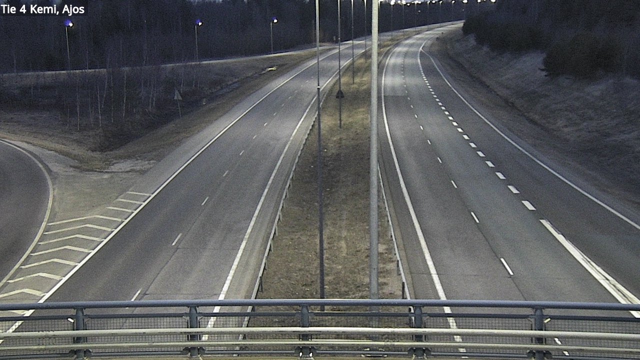 Weather Camera Image Road 4 Kemi, Ajos, Kemi, Lappi