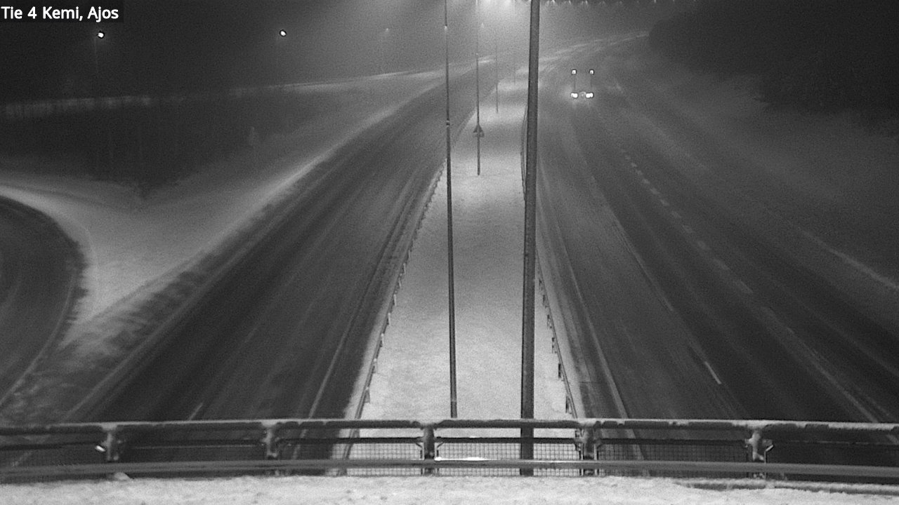 Weather Camera Image Road 4 Kemi, Ajos, Kemi, Lappi