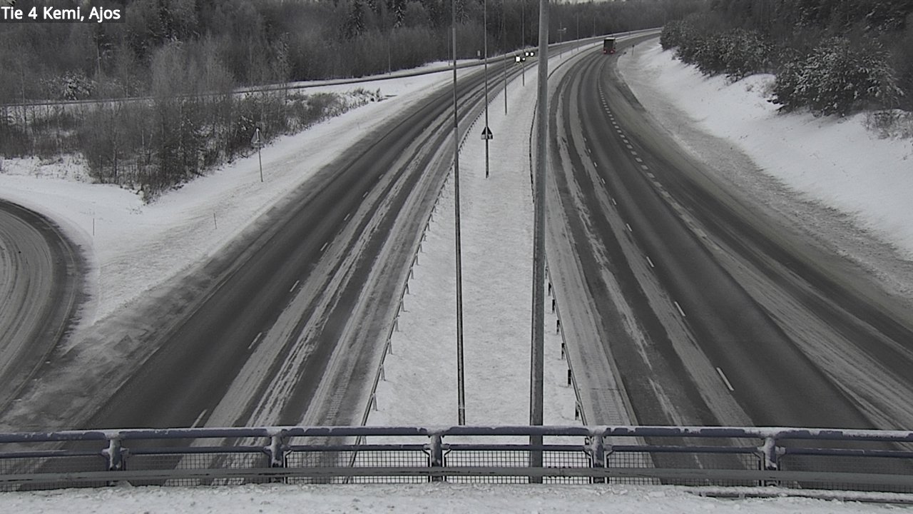 Weather Camera Image Road 4 Kemi, Ajos, Kemi, Lappi