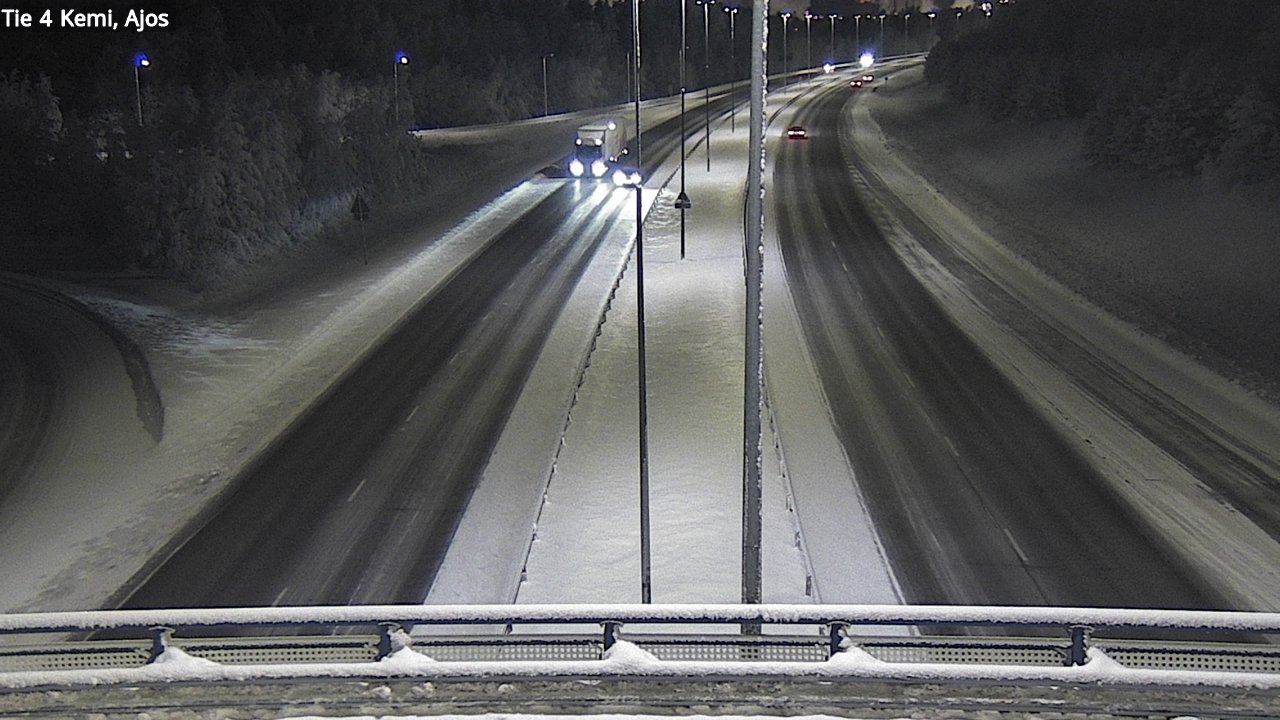 Kelikamerat Kuva Tie 4 Kemi, Ajos, Kemi, Lappi