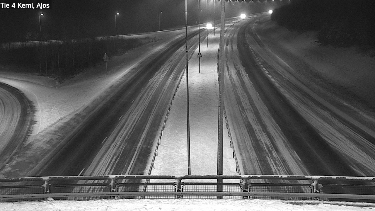 Weather Camera Image Road 4 Kemi, Ajos, Kemi, Lappi