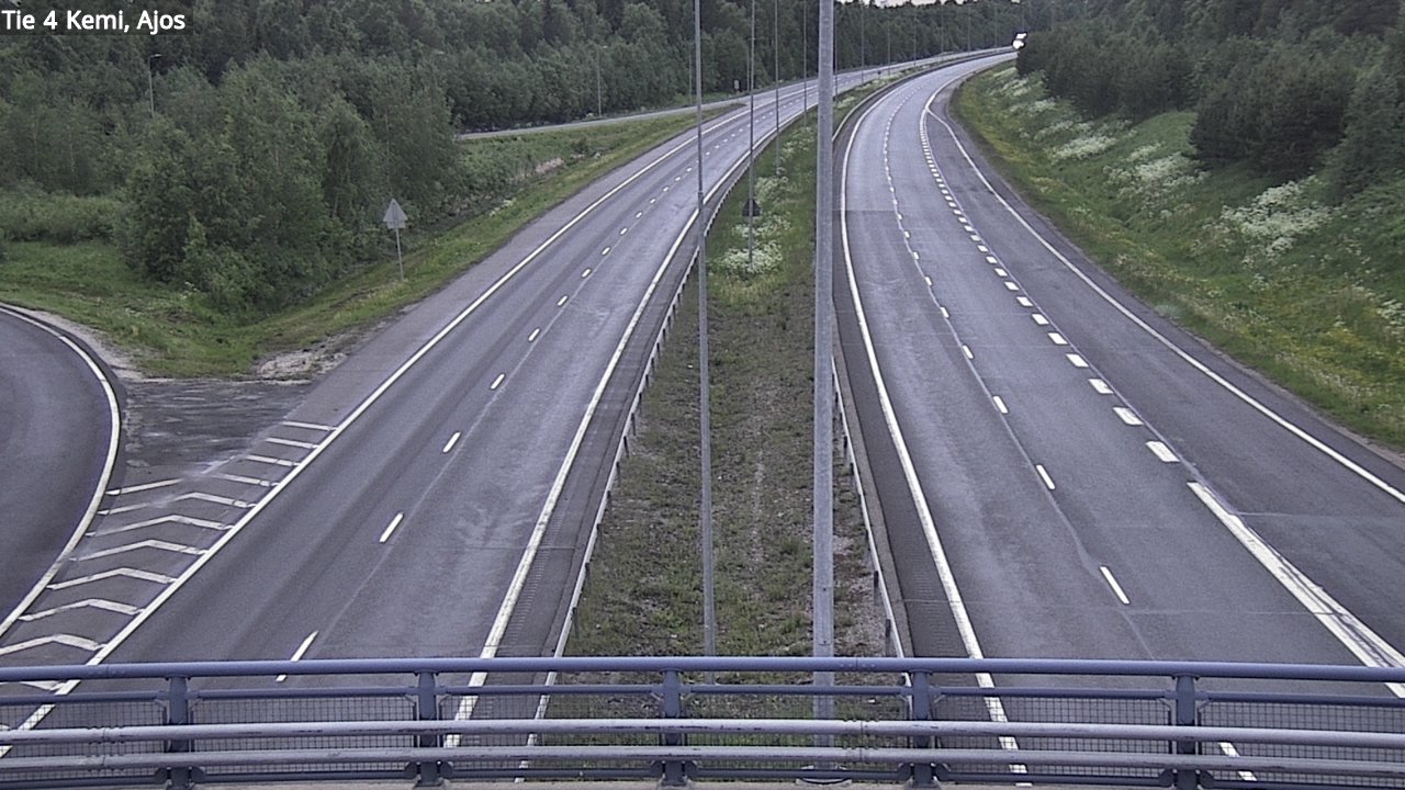 Kelikamerat Kuva Tie 4 Kemi, Ajos, Kemi, Lappi