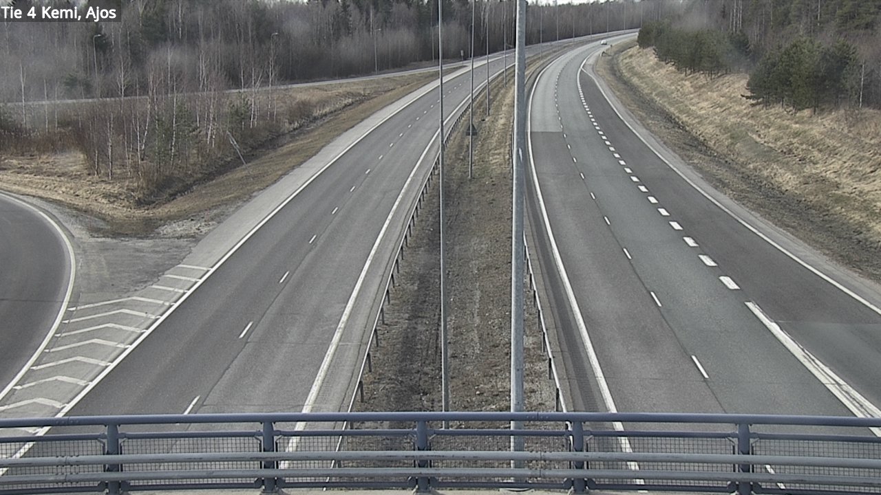 Weather Camera Image Road 4 Kemi, Ajos, Kemi, Lappi