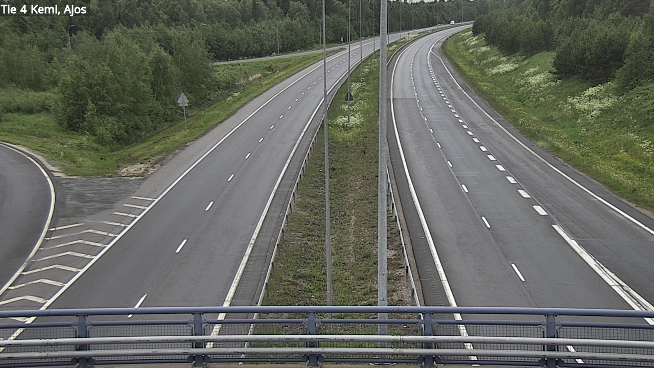Kelikamerat Kuva Tie 4 Kemi, Ajos, Kemi, Lappi