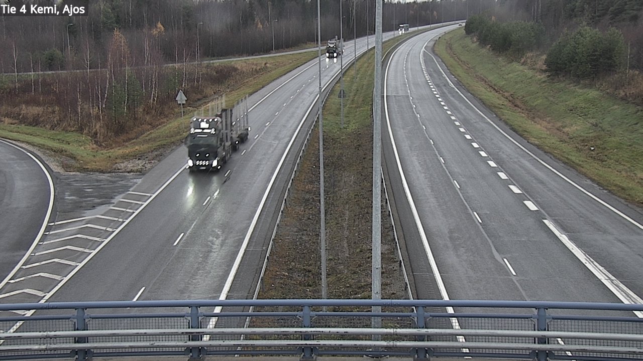 Kelikamerat Kuva Tie 4 Kemi, Ajos, Kemi, Lappi