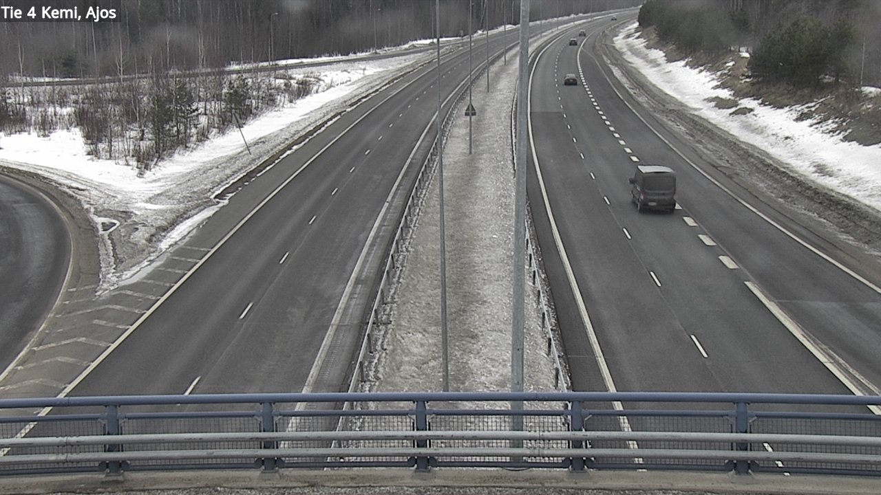 Kelikamerat Kuva Tie 4 Kemi, Ajos, Kemi, Lappi