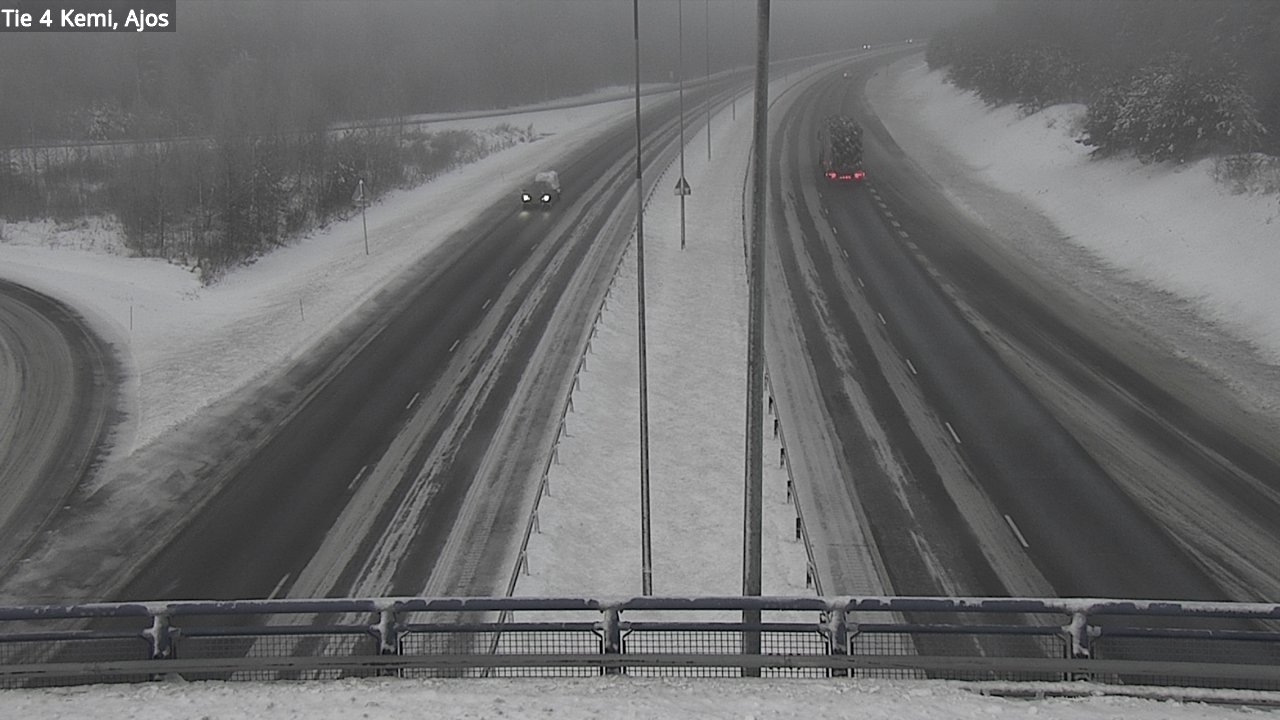 Weather Camera Image Road 4 Kemi, Ajos, Kemi, Lappi