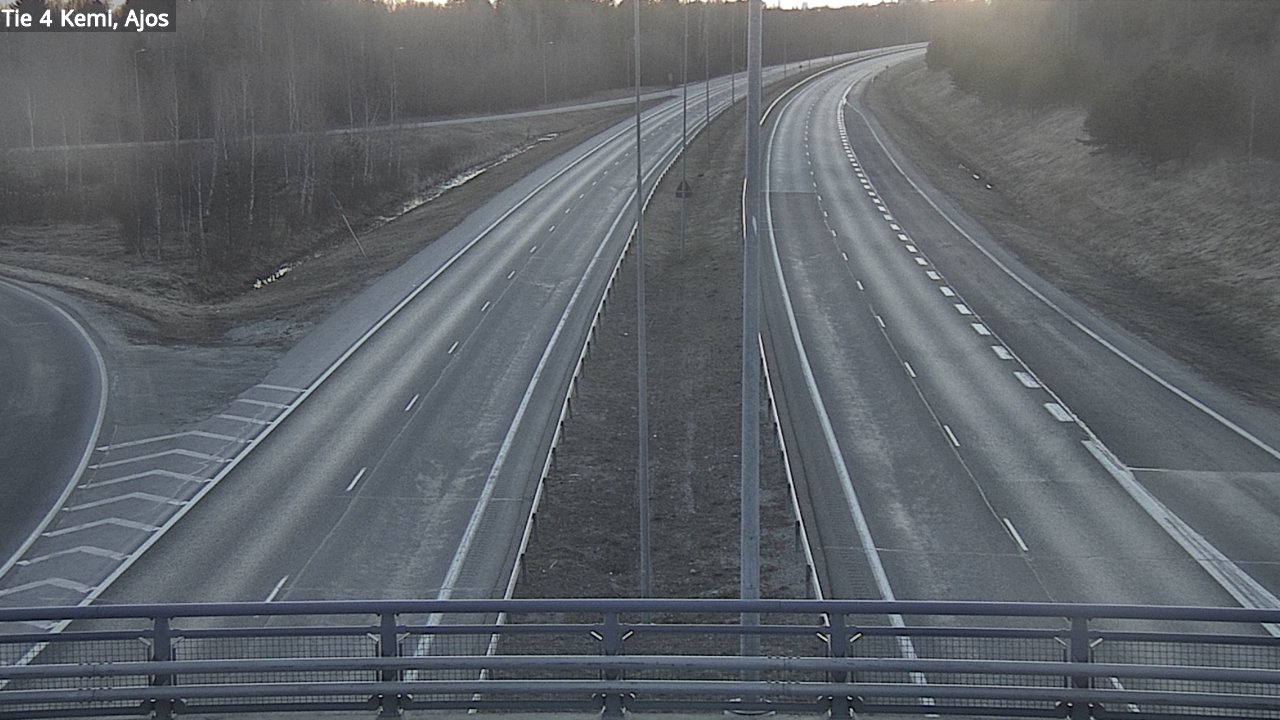 Weather Camera Image Road 4 Kemi, Ajos, Kemi, Lappi
