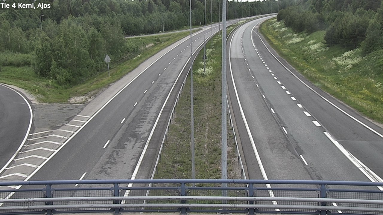 Weather Camera Image Road 4 Kemi, Ajos, Kemi, Lappi
