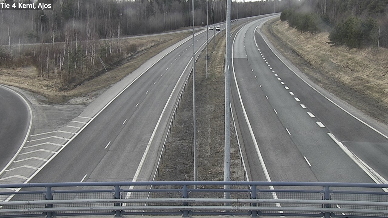Weather Camera Image Road 4 Kemi, Ajos, Kemi, Lappi