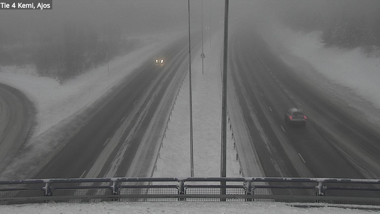 Weather Camera Image Väg 4 Kemi, Ajos, Kemi, Lappi