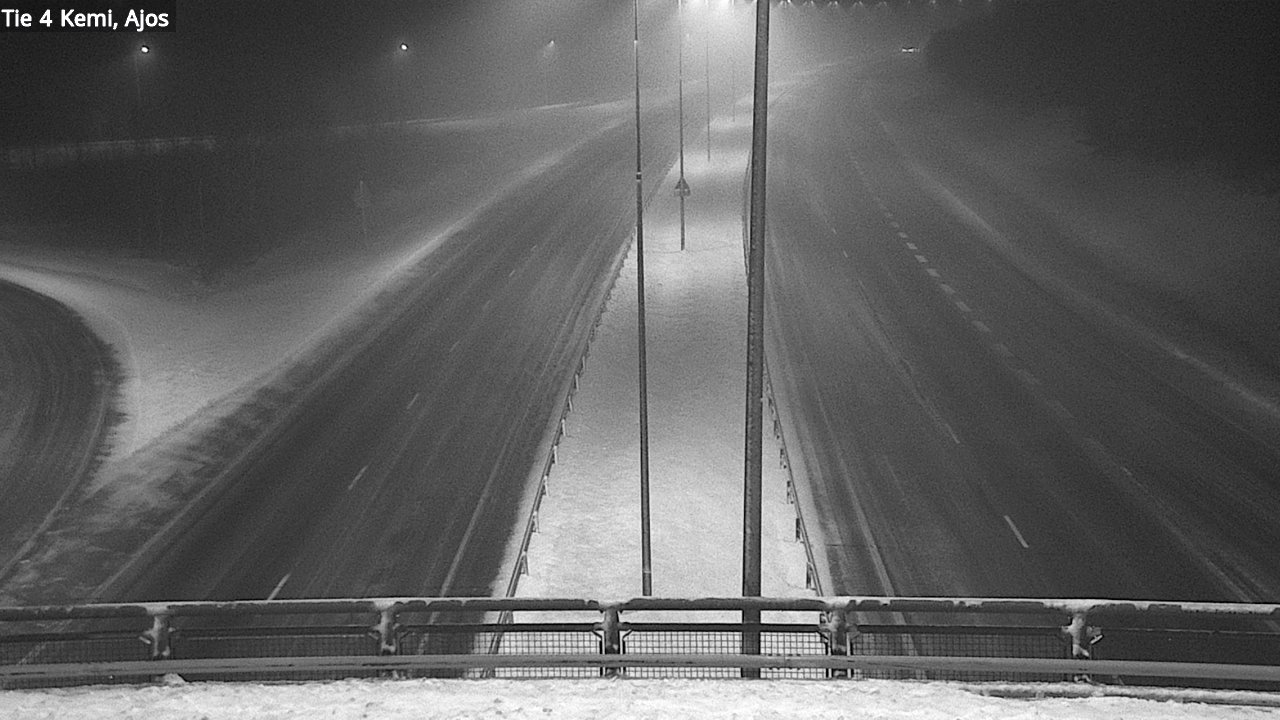 Weather Camera Image Road 4 Kemi, Ajos, Kemi, Lappi