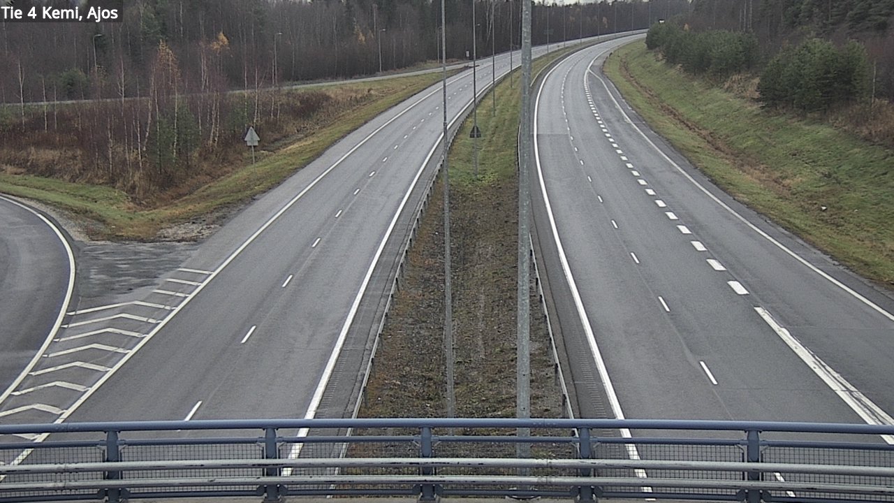 Kelikamerat Kuva Tie 4 Kemi, Ajos, Kemi, Lappi