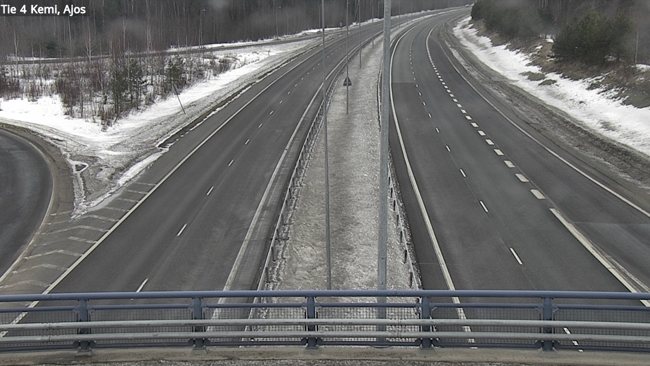 Kelikamerat Kuva Tie 4 Kemi, Ajos, Kemi, Lappi