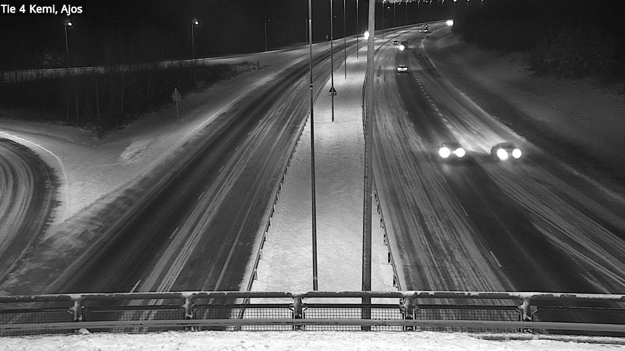 Weather Camera Image Road 4 Kemi, Ajos, Kemi, Lappi