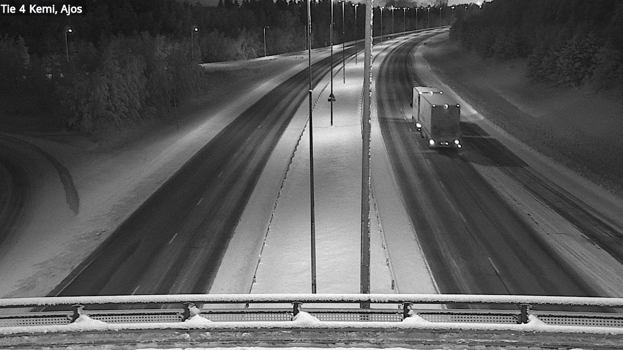 Kelikamerat Kuva Tie 4 Kemi, Ajos, Kemi, Lappi