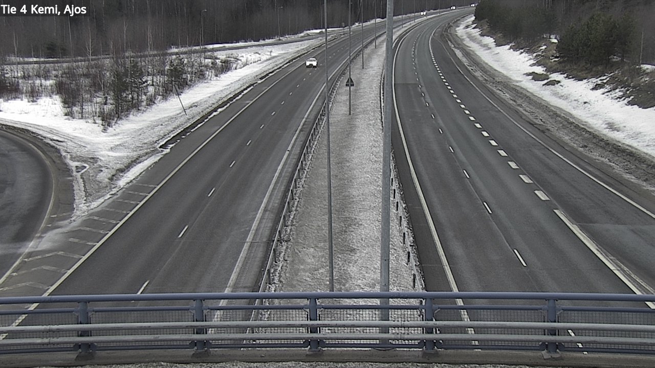 Kelikamerat Kuva Tie 4 Kemi, Ajos, Kemi, Lappi