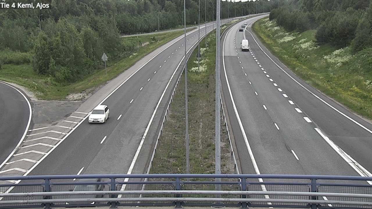 Weather Camera Image Väg 4 Kemi, Ajos, Kemi, Lappi
