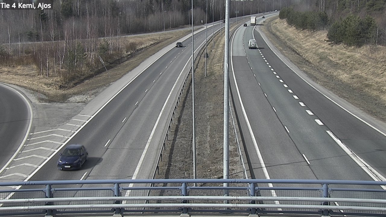 Weather Camera Image Road 4 Kemi, Ajos, Kemi, Lappi