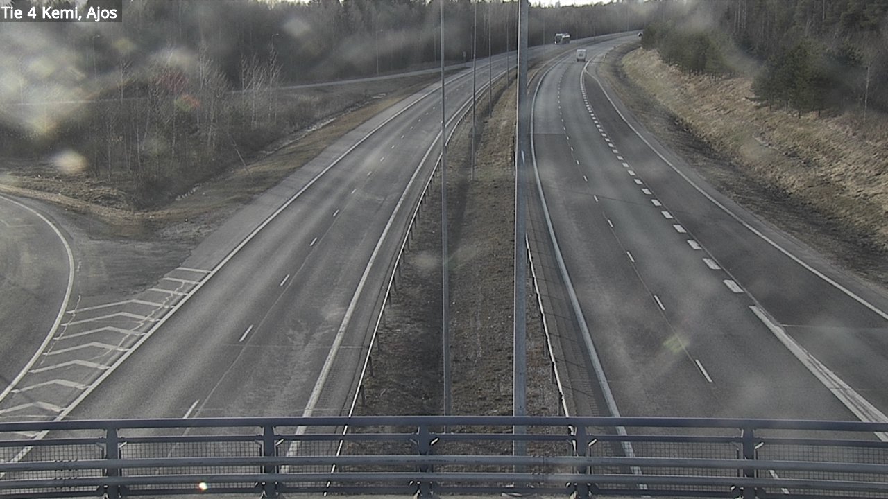 Weather Camera Image Road 4 Kemi, Ajos, Kemi, Lappi